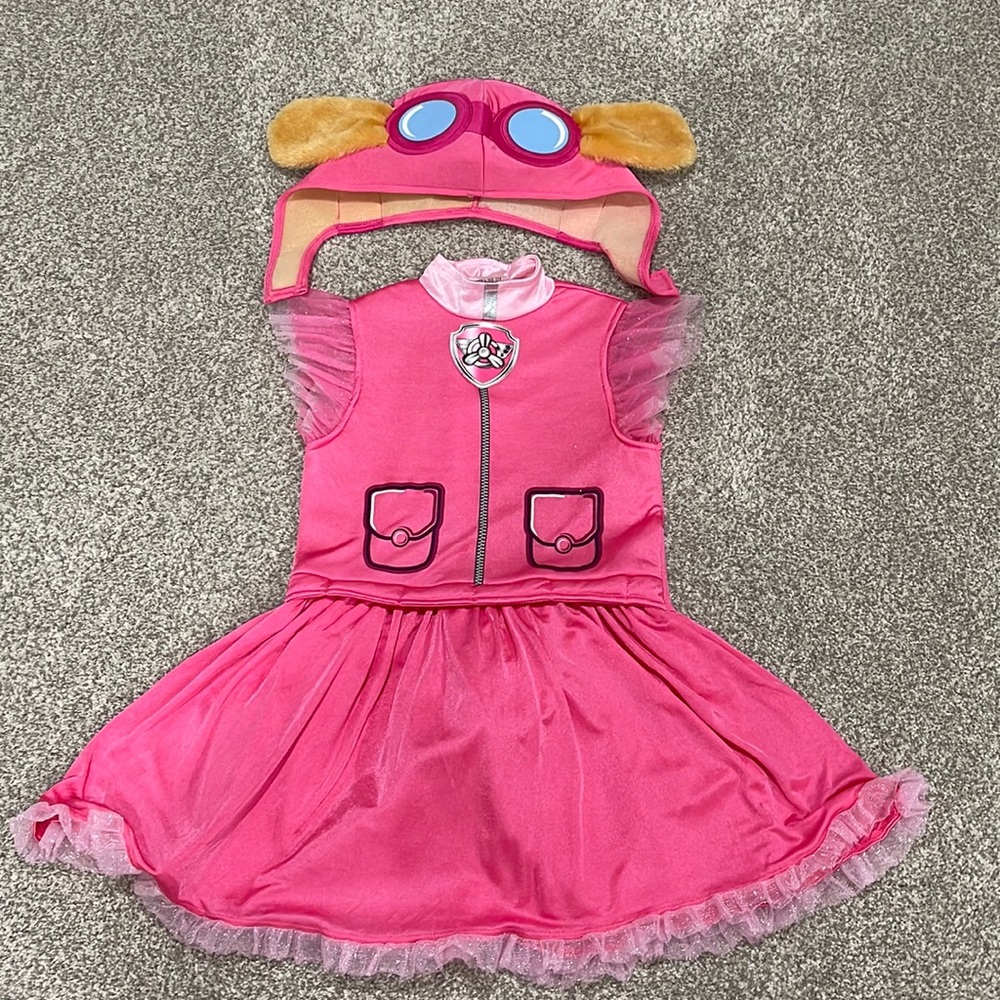 Paw Patrol Skye Child Costume Size 4T
